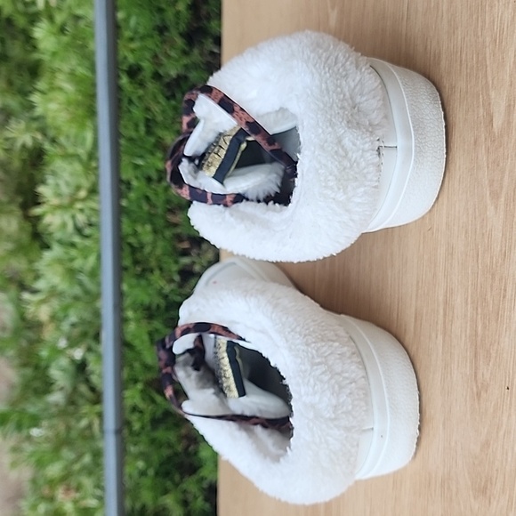 Vintage Havana Hearty Sneaker Mule Women Size 8.5 White Taupe Gold - Picture 4 of 15